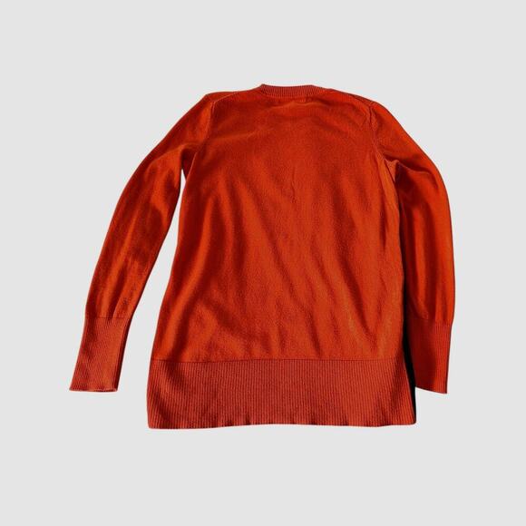 Boden Logan Pullover Crewneck Wool Sweater Orange Size XS - Picture 4 of 5